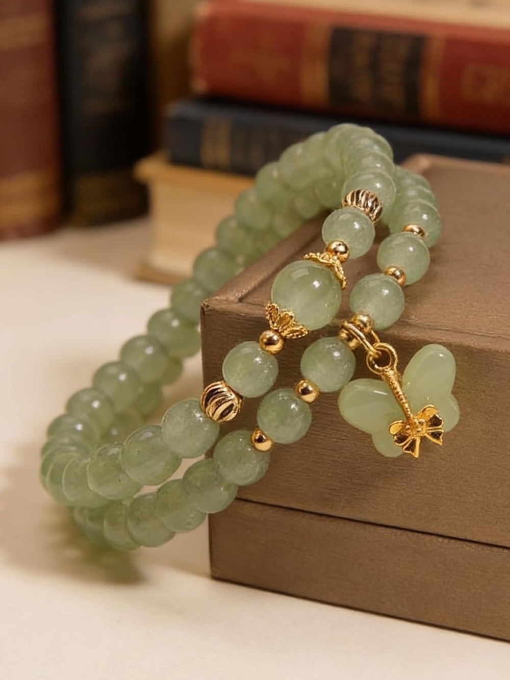 🆕New Jade Butterfly Bracelets- Luck &  Protection Bracelets